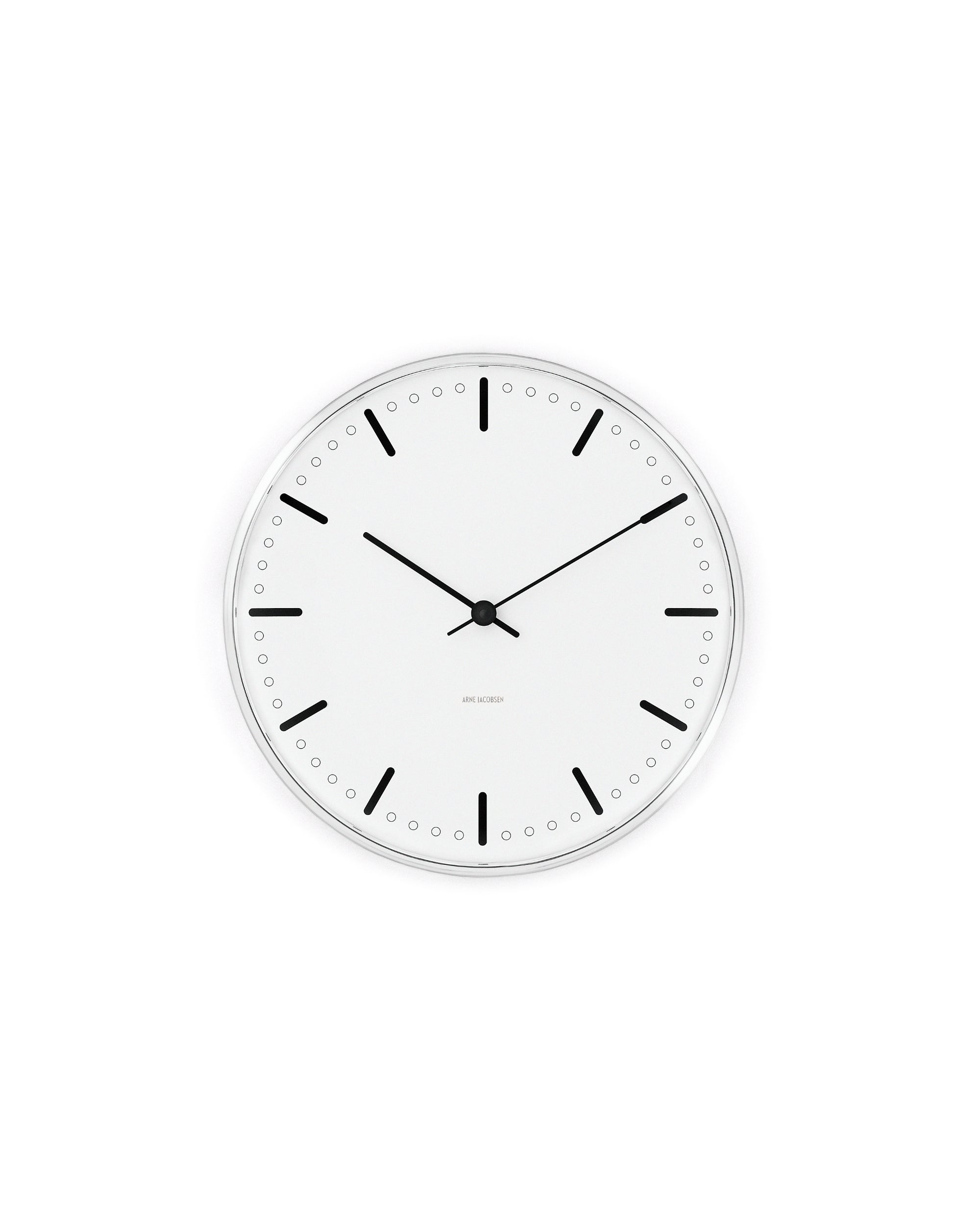 นาฬิกาแขวนผนัง Arne Jacobsen City Hall Wall Clock ดีไซน์มินิมอล คลาสสิกเรียบง่าย สไตล์เดนมาร์ก จัดจำหน่ายโดย Old Pine Trees