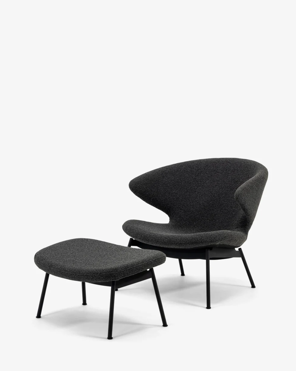 Case Furniture Ella Lounge Chair with Ottoman (Made to Order)