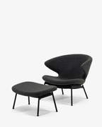 Case Furniture Ella Lounge Chair with Ottoman (Made to Order)
