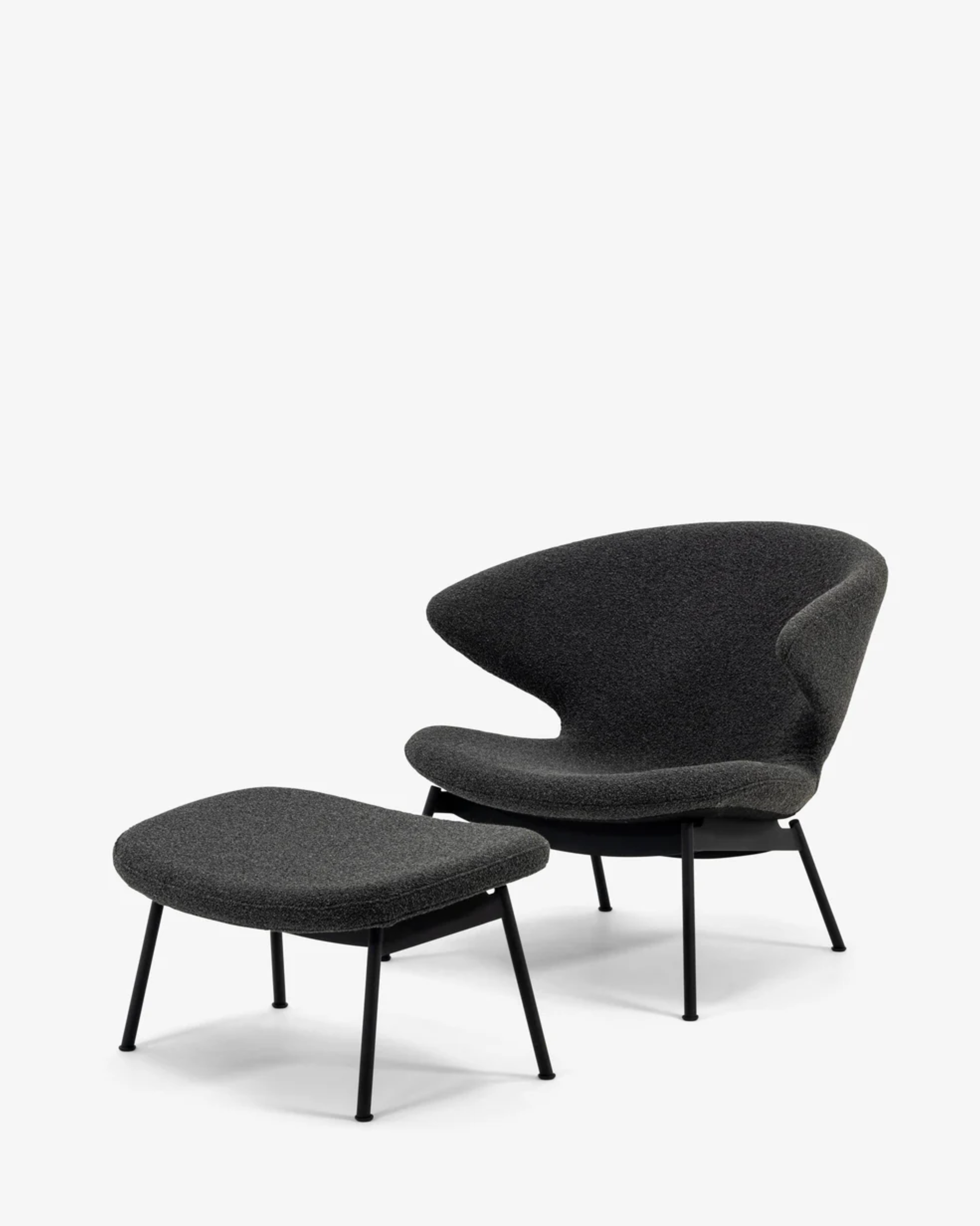 Case Furniture Ella Lounge Chair with Ottoman (Made to Order)