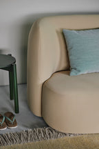 Karimoku New Standard Polar Sofa 3-Seater โซฟาเบาะบุผ้าฐานไม้โอ๊ค ออกแบบโดย Moritz Schlatter