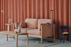 Karimoku New Standard Castor Lobby Sofa Plus 2-Seater โซฟาไม้โอ๊คญี่ปุ่นดีไซน์มินิมอลโดย BIG-GAME