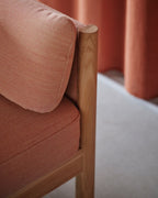 Karimoku New Standard Castor Lobby Sofa Plus 1-Seater โซฟาไม้โอ๊คญี่ปุ่นดีไซน์มินิมอลโดย BIG-GAME
