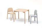 Karimoku New Standard Castor Table 75 โต๊ะไม้โอ๊คทรงสี่เหลี่ยมดีไซน์เรียบ
