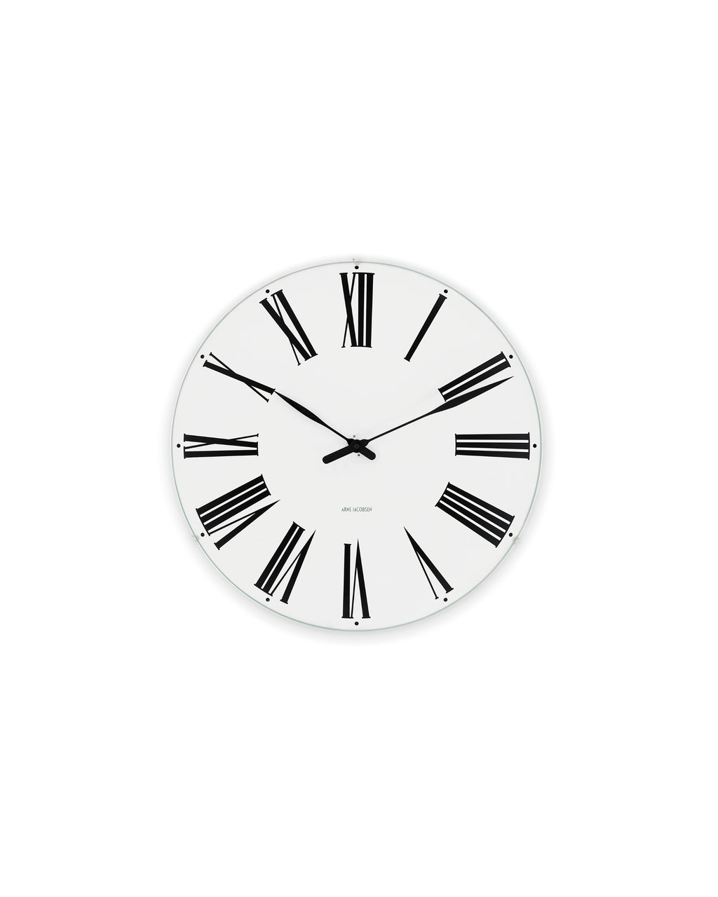 นาฬิกาแขวนผนัง Arne Jacobsen Roman Wall Clock ดีไซน์มินิมอล คลาสสิกเรียบง่าย สไตล์เดนมาร์ก จัดจำหน่ายโดย Old Pine Trees
