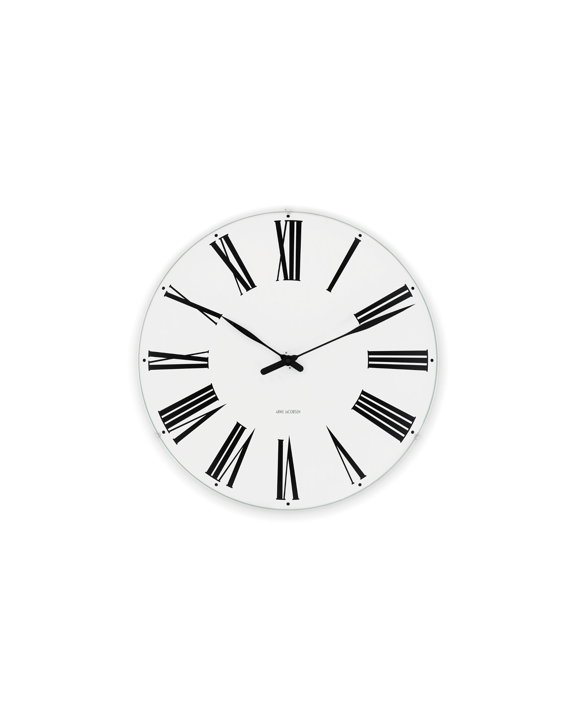 นาฬิกาแขวนผนัง Arne Jacobsen Roman Wall Clock ดีไซน์มินิมอล คลาสสิกเรียบง่าย สไตล์เดนมาร์ก จัดจำหน่ายโดย Old Pine Trees
