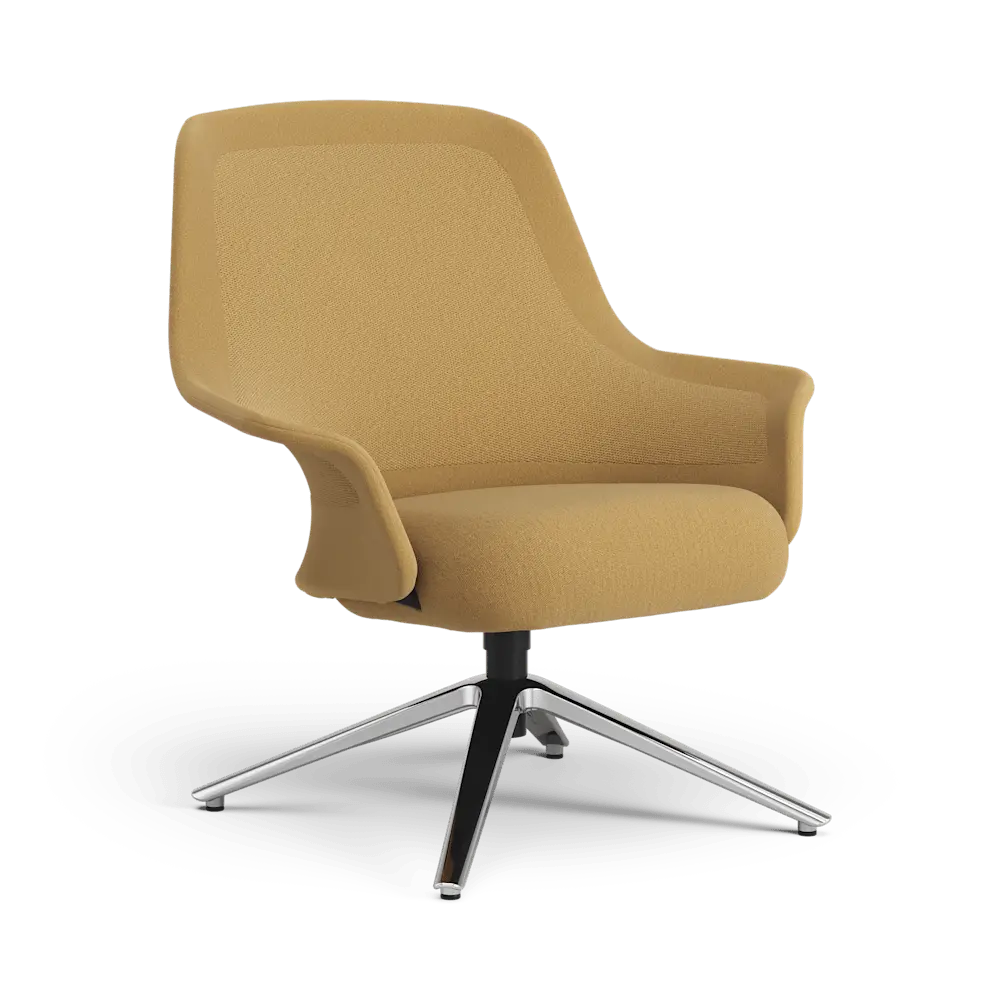 Mandy Easy Chair with 4-Star Base