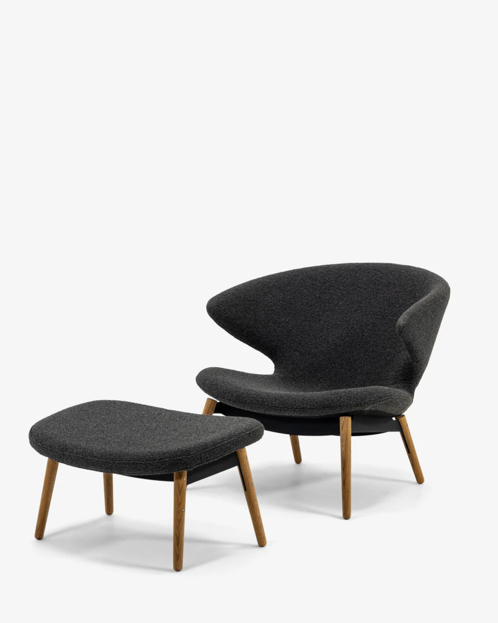 Case Furniture Ella Lounge Chair with Ottoman (Made to Order)