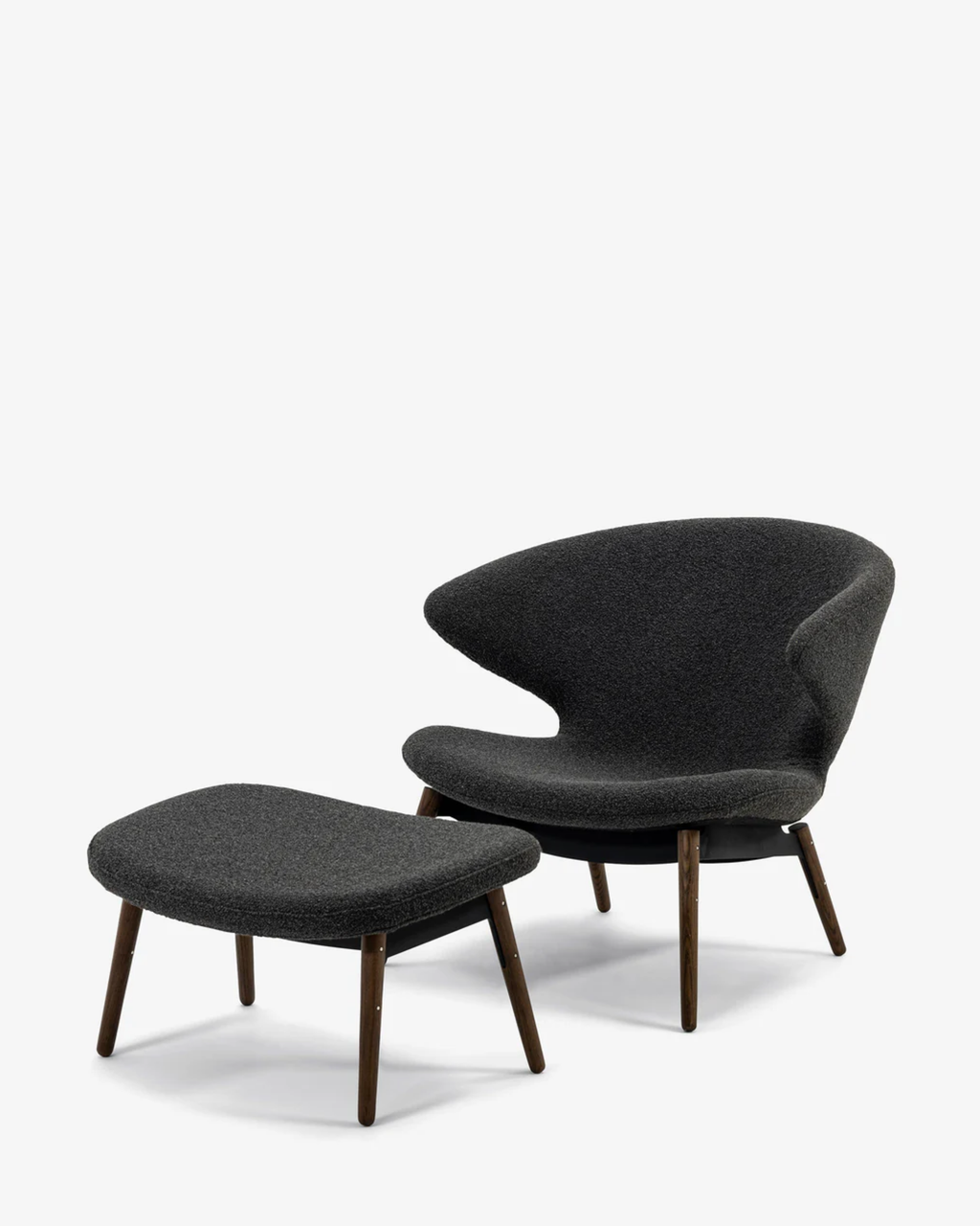Case Furniture Ella Lounge Chair with Ottoman (Made to Order)