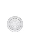 จานแก้ว Kastehelmi จาก Iittala ลวดลายหยดน้ำ ดีไซน์โดย Oiva Toikka
