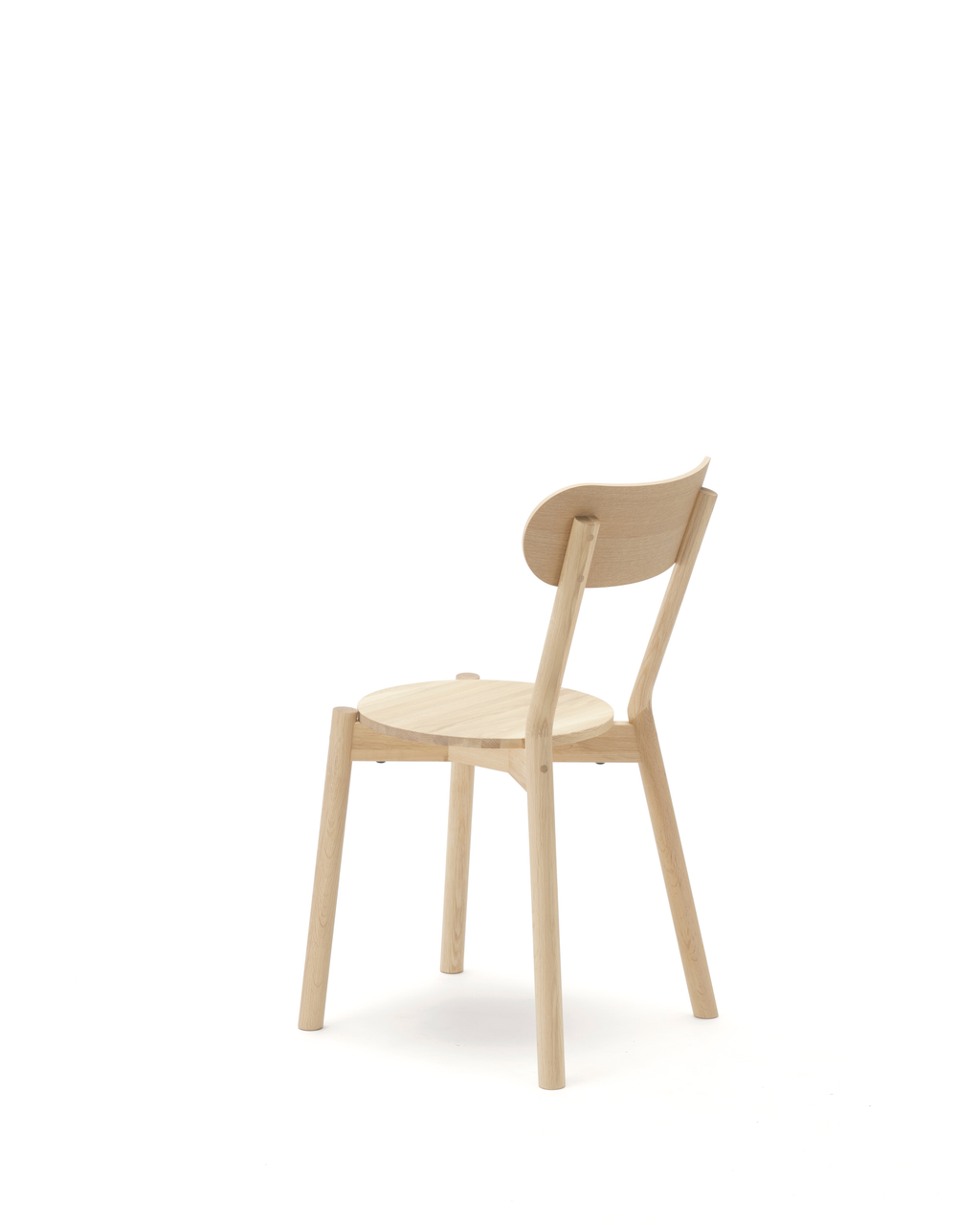เก้าอี้ Karimoku New Standard Castor Chair เก้าอี้ไม้โอ๊คญี่ปุ่นดีไซน์มินิมอล Scandinavian น้ำหนักเบา ซ้อนเก็บได้ เหมาะสำหรับโต๊ะอาหาร คาเฟ่ และพื้นที่ใช้งานภายในบ้าน