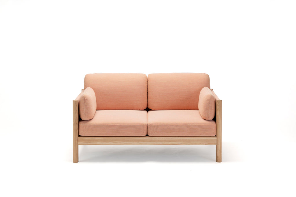 Karimoku New Standard Castor Lobby Sofa Plus 2-Seater โซฟาไม้โอ๊คญี่ปุ่นดีไซน์มินิมอลโดย BIG-GAME