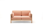 Karimoku New Standard Castor Lobby Sofa Plus 2-Seater โซฟาไม้โอ๊คญี่ปุ่นดีไซน์มินิมอลโดย BIG-GAME
