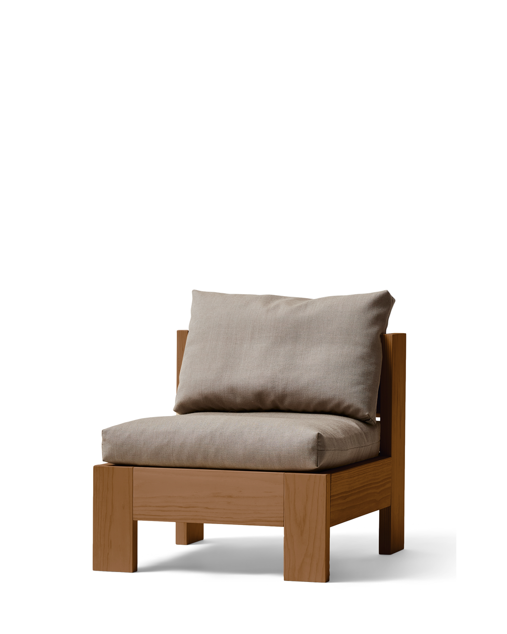 Icon Lounge Chair Deep Brown Pine