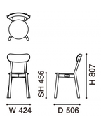 เก้าอี้ Karimoku New Standard Castor Chair เก้าอี้ไม้โอ๊คญี่ปุ่นดีไซน์มินิมอล Scandinavian น้ำหนักเบา ซ้อนเก็บได้ เหมาะสำหรับโต๊ะอาหาร คาเฟ่ และพื้นที่ใช้งานภายในบ้าน