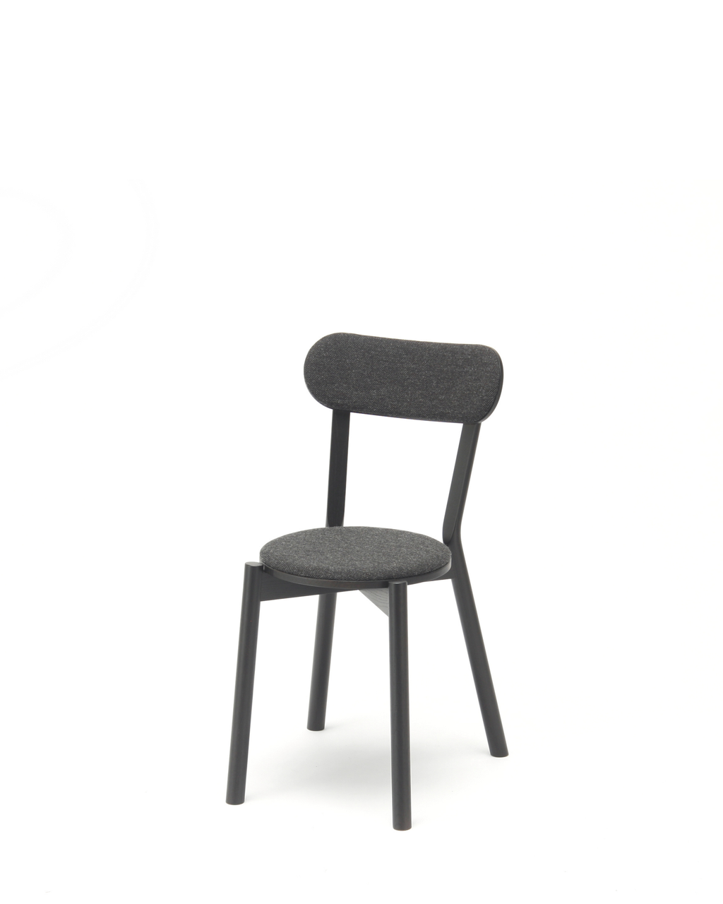 เก้าอี้ Karimoku New Standard Castor Chair Pad เก้าอี้ไม้โอ๊คญี่ปุ่นดีไซน์มินิมอล Scandinavian พร้อมเบาะนั่งและพนักพิง เหมาะสำหรับโต๊ะอาหาร ห้องประชุม และพื้นที่ใช้งานภายในบ้าน