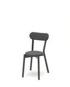 เก้าอี้ Karimoku New Standard Castor Chair Pad เก้าอี้ไม้โอ๊คญี่ปุ่นดีไซน์มินิมอล Scandinavian พร้อมเบาะนั่งและพนักพิง เหมาะสำหรับโต๊ะอาหาร ห้องประชุม และพื้นที่ใช้งานภายในบ้าน