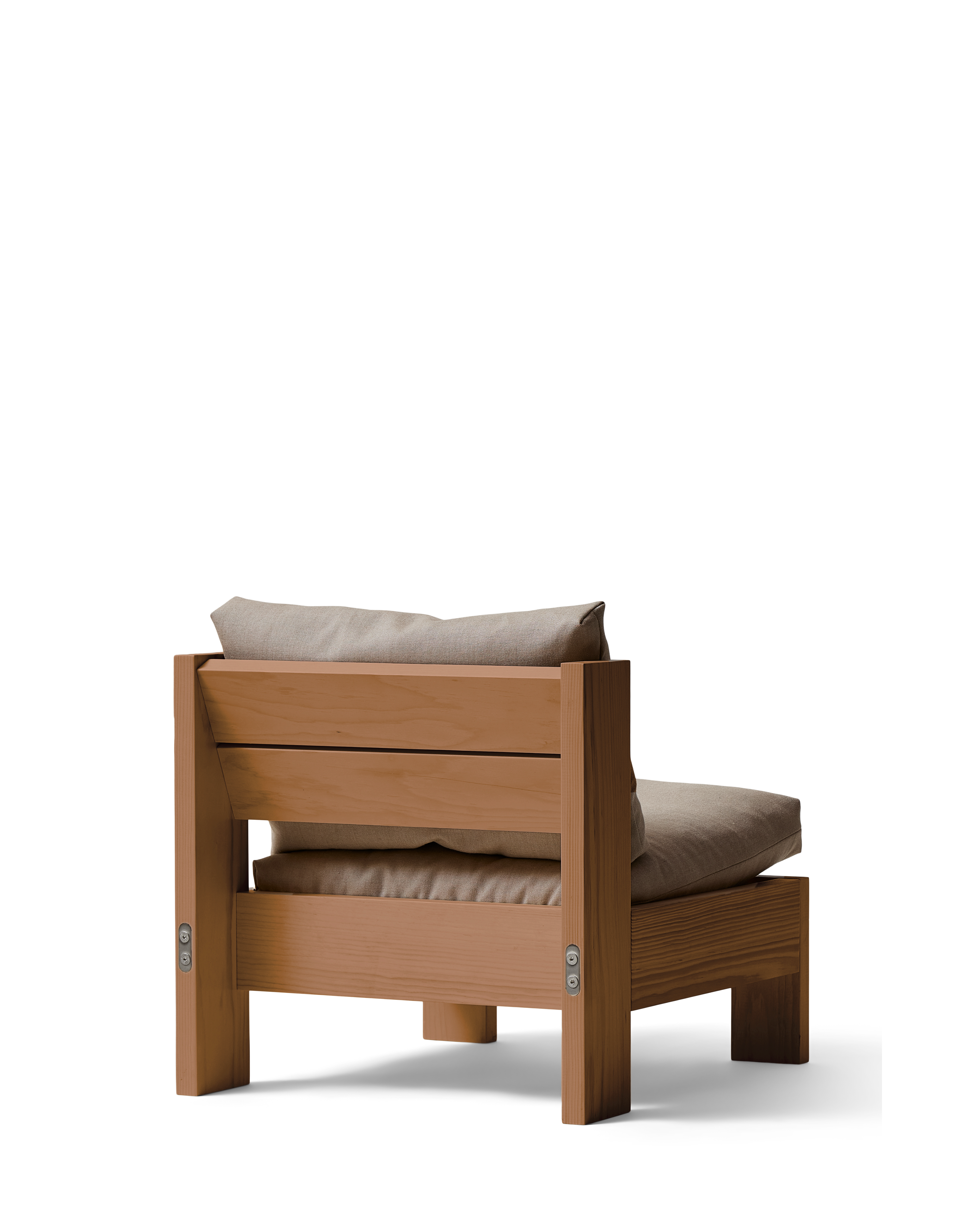 Icon Lounge Chair Deep Brown Pine