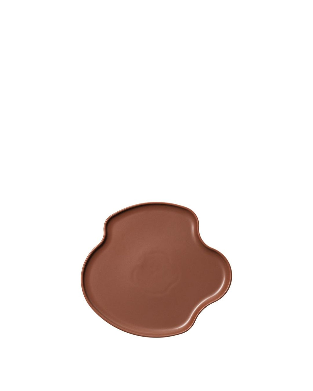 จานเสิร์ฟ Alvar Aalto จาก Iittala สี Fire รูปทรงออร์แกนิก นำเข้าโดย Old Pine Trees