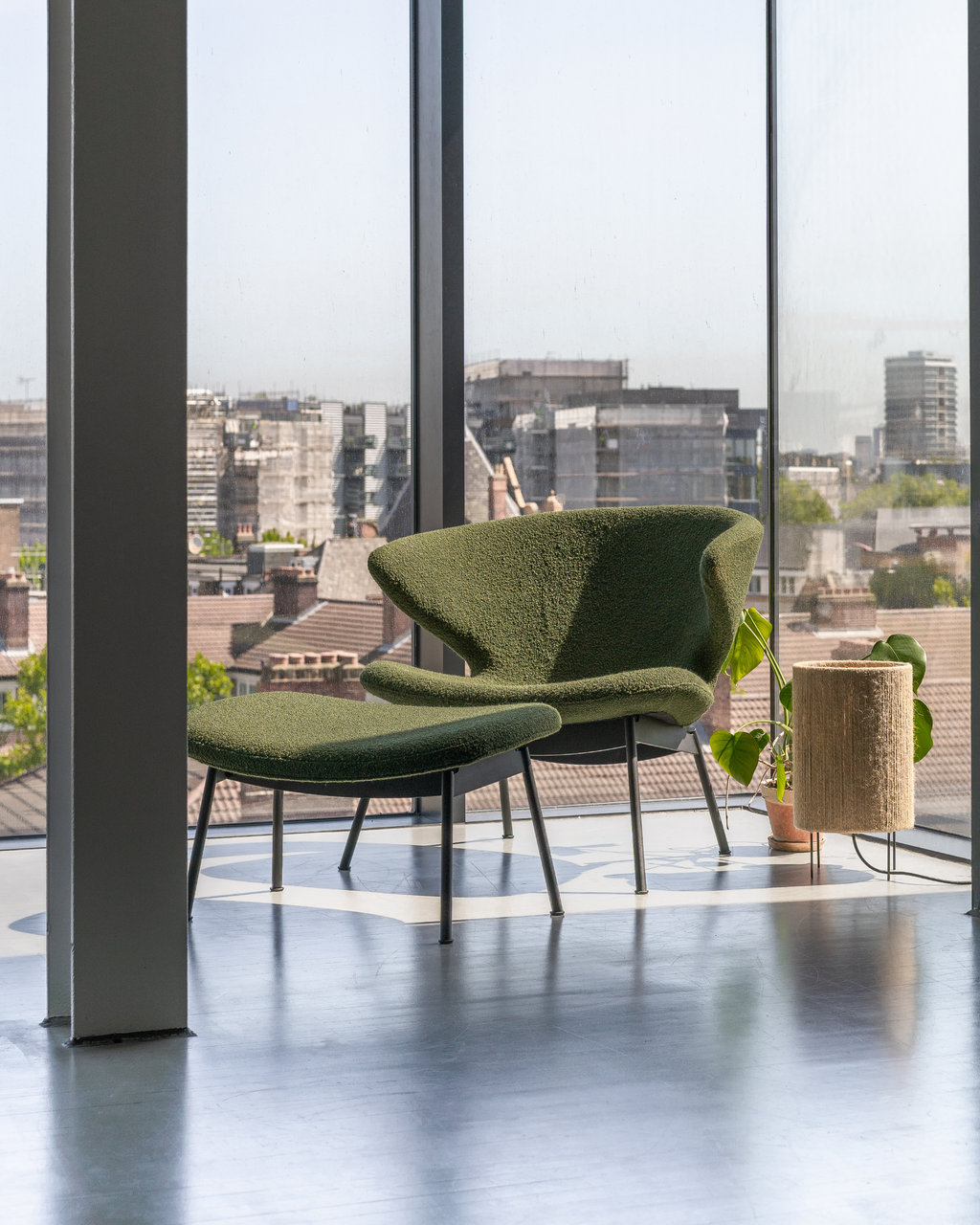 Case Furniture Ella Ottoman Chair (Made to Order)