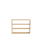 ชั้นวางแก้ว CUPMUG ไม้โอ๊คแท้ มี 3 ขนาด 45×60, 45×45 และ 60×45 ซม. ดีไซน์นอร์ดิกโปร่งเบา พร้อมข้อต่อ finger joint จาก MAKE Nordic เหมาะสำหรับแก้ว เซรามิก และของตกแต่ง