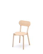 เก้าอี้ Karimoku New Standard Castor Chair Plus เก้าอี้ไม้โอ๊คญี่ปุ่นดีไซน์เรียบ นั่งสบาย เหมาะสำหรับโต๊ะอาหาร ห้องประชุม และพื้นที่ใช้งานภายใน