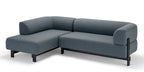 Karimoku New Standard Elephant Sofa 2-Seater Left Arm Corner โมดูลโซฟาเบาะบุผ้าฐานไม้เกาลัด ออกแบบโดย Christian Haas