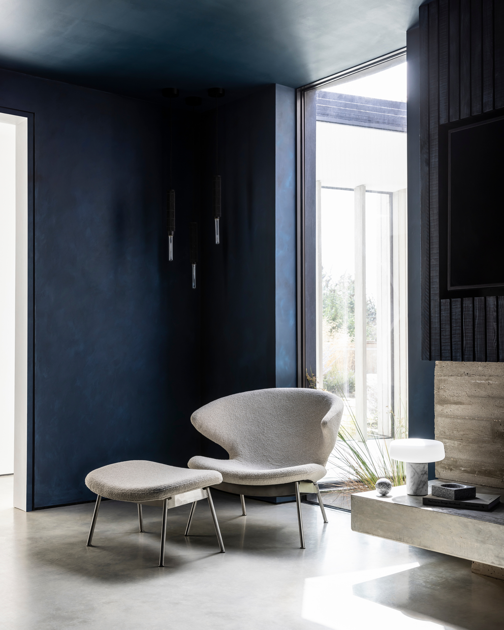 Case Furniture Ella Ottoman Chair (Made to Order)