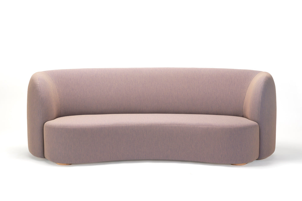 Karimoku New Standard Polar Sofa 3-Seater โซฟาเบาะบุผ้าฐานไม้โอ๊ค ออกแบบโดย Moritz Schlatter