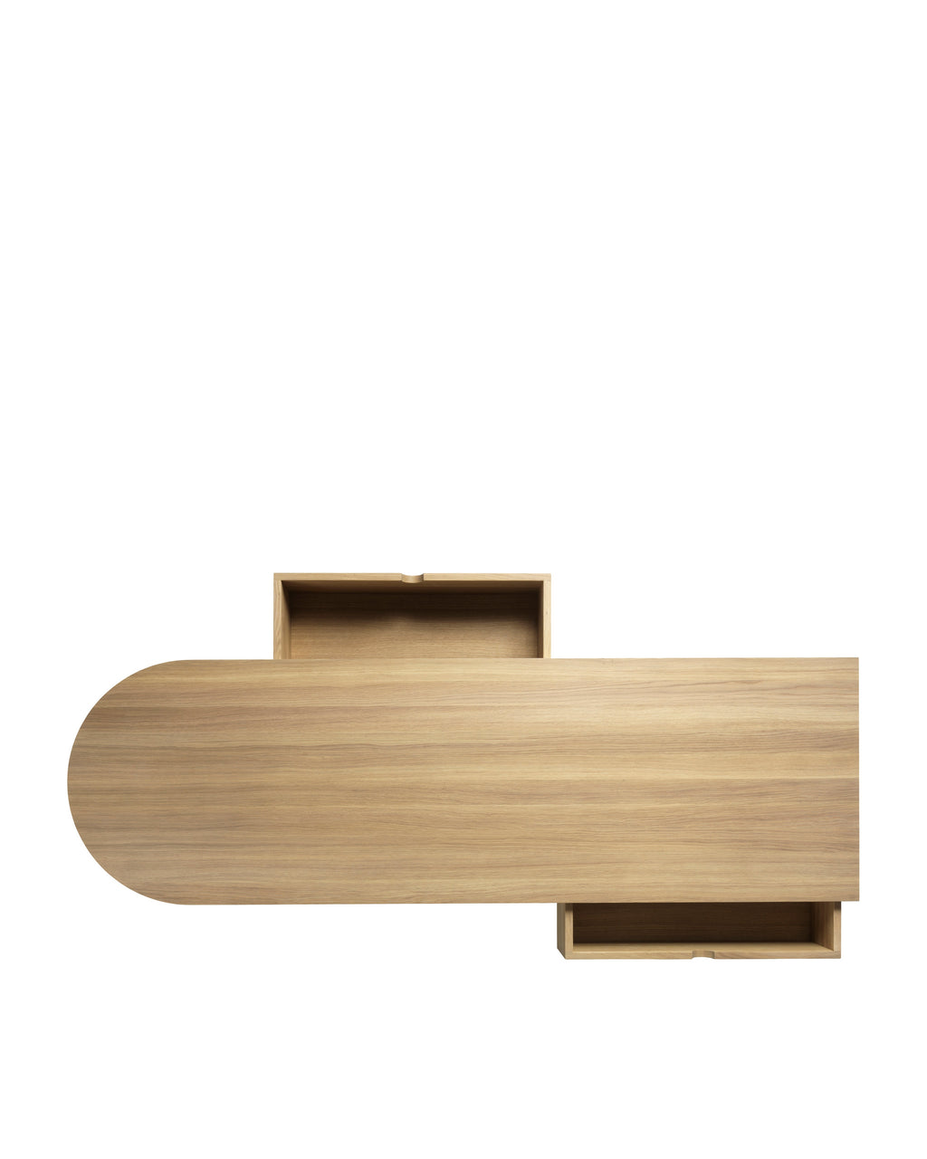 FDB Møbler F24 Bench โดย Mot & Bergstrøm ม้านั่งอเนกประสงค์ไม้โอ๊กพร้อมลิ้นชัก มีสองขนาด Small และ Large ดีไซน์ปี 2017