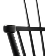 FDB Møbler J52G Rocking Chair โดย Børge Mogensen เก้าอี้โยกไม้โอ๊ก/บีช พนักพิงสไตล์ Windsor ดีไซน์ทศวรรษ 1950 เคลือบน้ำมัน