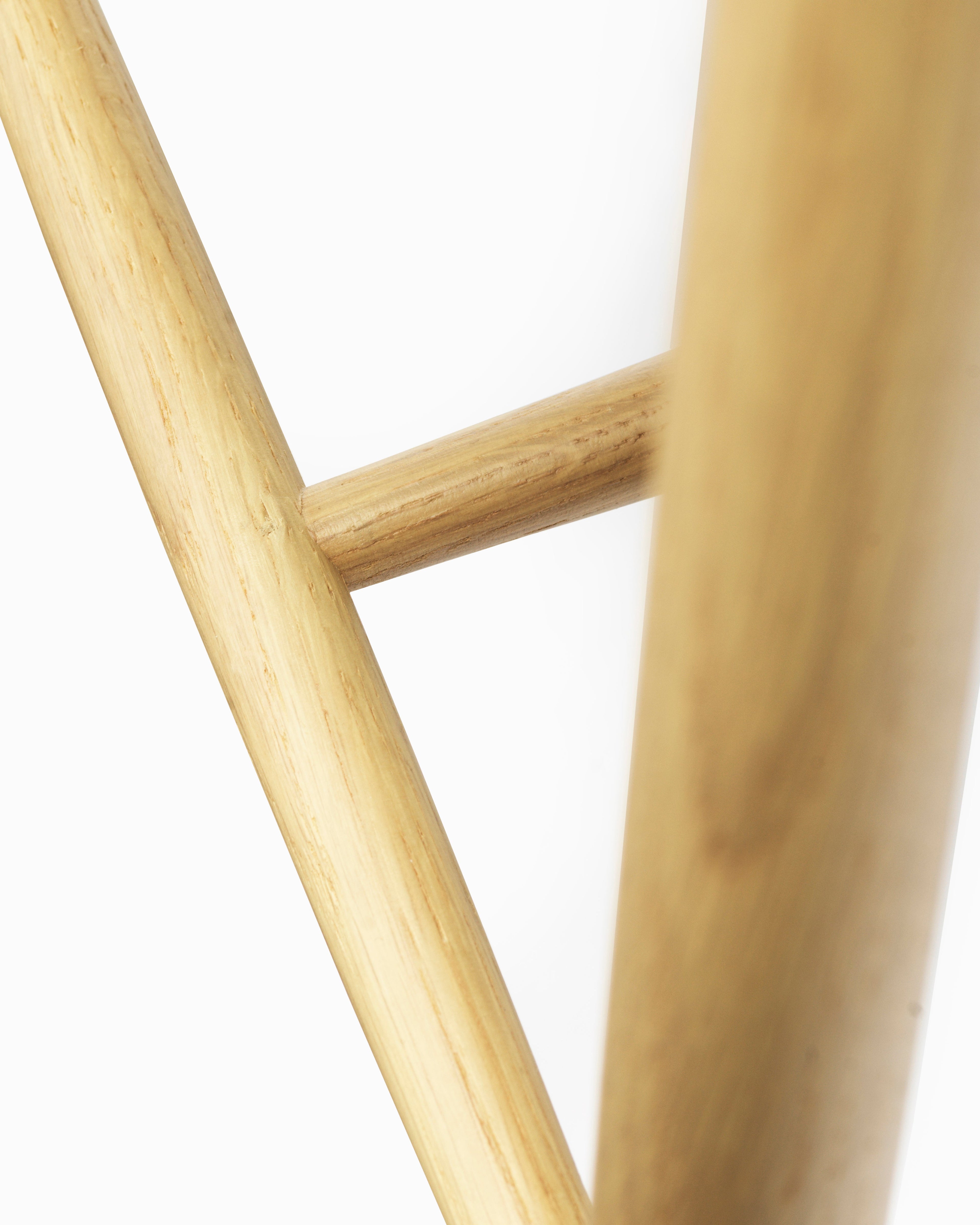 FDB Møbler J27C Counter Stool โดย Børge Mogensen ม้านั่งเคาน์เตอร์ไม้โอ๊ก/บีช ที่นั่งไม้เรียบ ดีไซน์คลาสสิกปี 1949