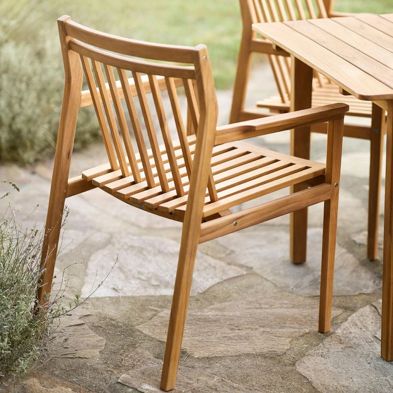 FDB Møbler M1 Together Garden Chair เก้าอี้ outdoor ไม้ teak ออกแบบโดย Thomas E. Alken