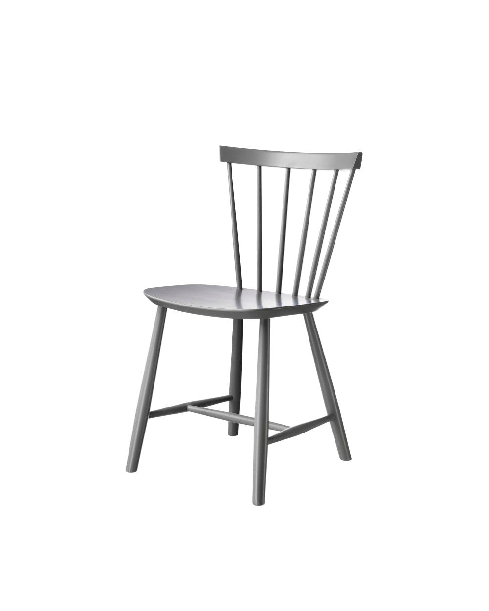 FDB Møbler J46 Chair โดย Poul M. Volther ทำจากไม้บีช/โอ๊ค ดีไซน์พนักพิงซี่ไม้ปี 1956 เคลือบผิวน้ำแบบ lacquered