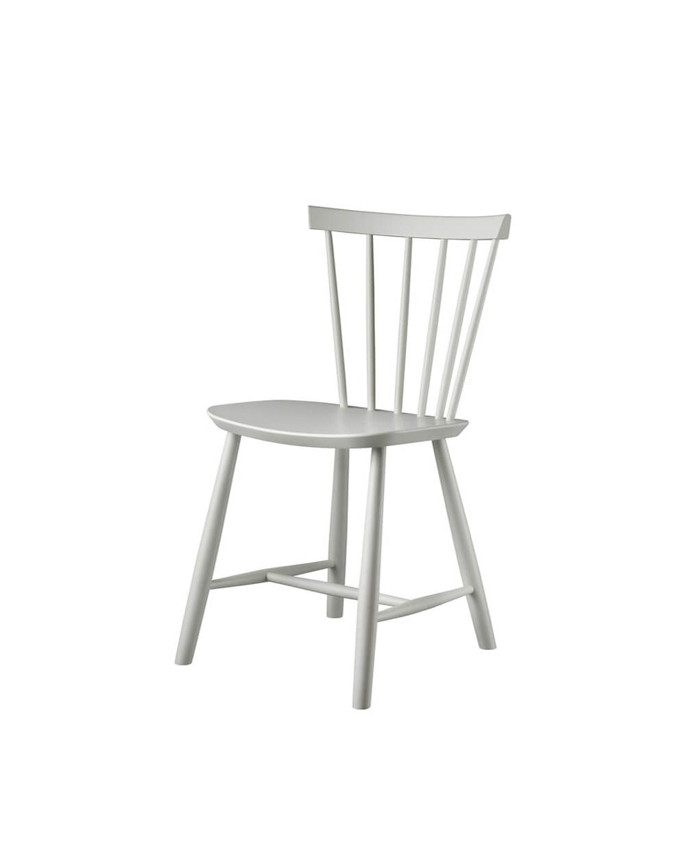 FDB Møbler J46 Chair โดย Poul M. Volther ทำจากไม้บีช/โอ๊ค ดีไซน์พนักพิงซี่ไม้ปี 1956 เคลือบผิวน้ำแบบ lacquered