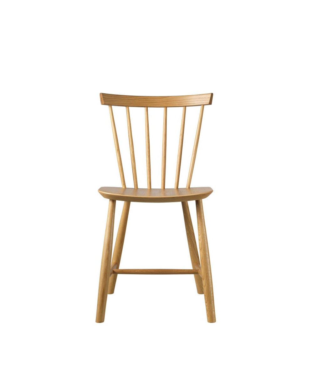 FDB Møbler J46 Chair โดย Poul M. Volther ทำจากไม้บีช/โอ๊ค ดีไซน์พนักพิงซี่ไม้ปี 1956 เคลือบผิวน้ำแบบ lacquered