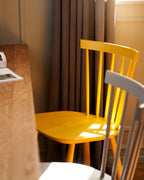 FDB Møbler J46 Chair โดย Poul M. Volther ทำจากไม้บีช/โอ๊ค ดีไซน์พนักพิงซี่ไม้ปี 1956 เคลือบผิวน้ำแบบ lacquered