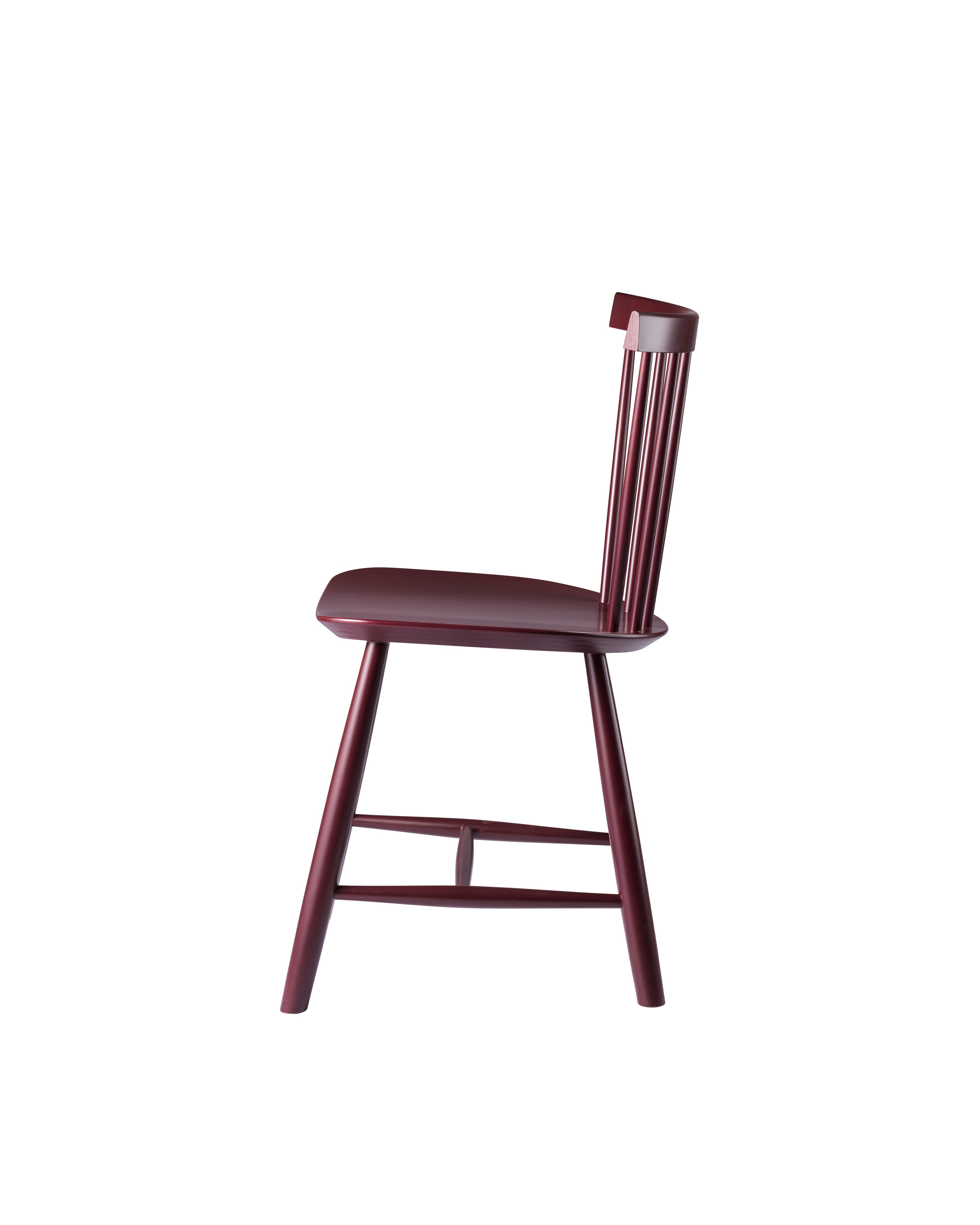 FDB Møbler J46 Chair โดย Poul M. Volther ทำจากไม้บีช/โอ๊ค ดีไซน์พนักพิงซี่ไม้ปี 1956 เคลือบผิวน้ำแบบ lacquered