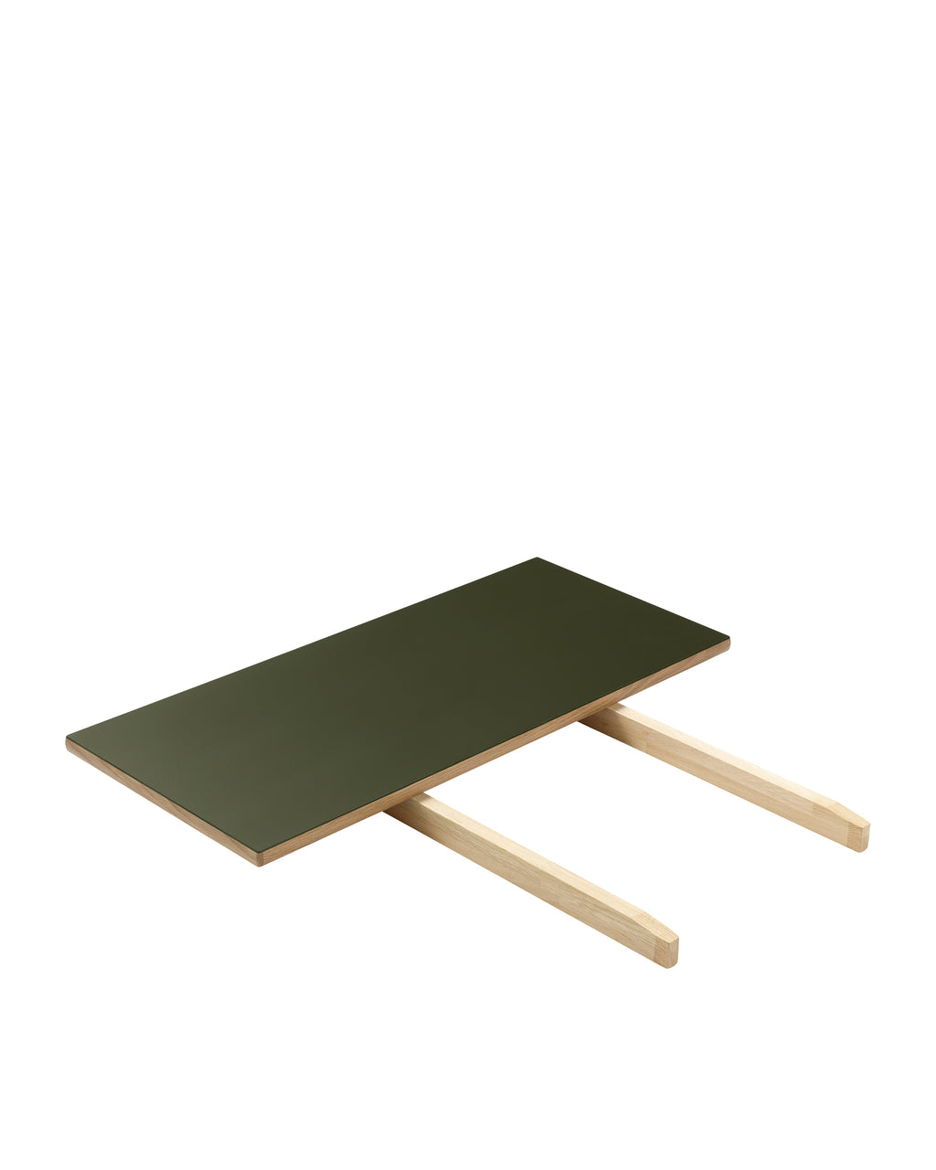 FDB Møbler C35 Dining Table Series โต๊ะไม้โอ๊กดีไซน์ปี 1957 โดย Poul M. Volther พร้อมตัวเลือกท็อปไม้โอ๊กและลิเนเลียม หลายขนาดและแผ่นต่อโต๊ะ (extension leaves)