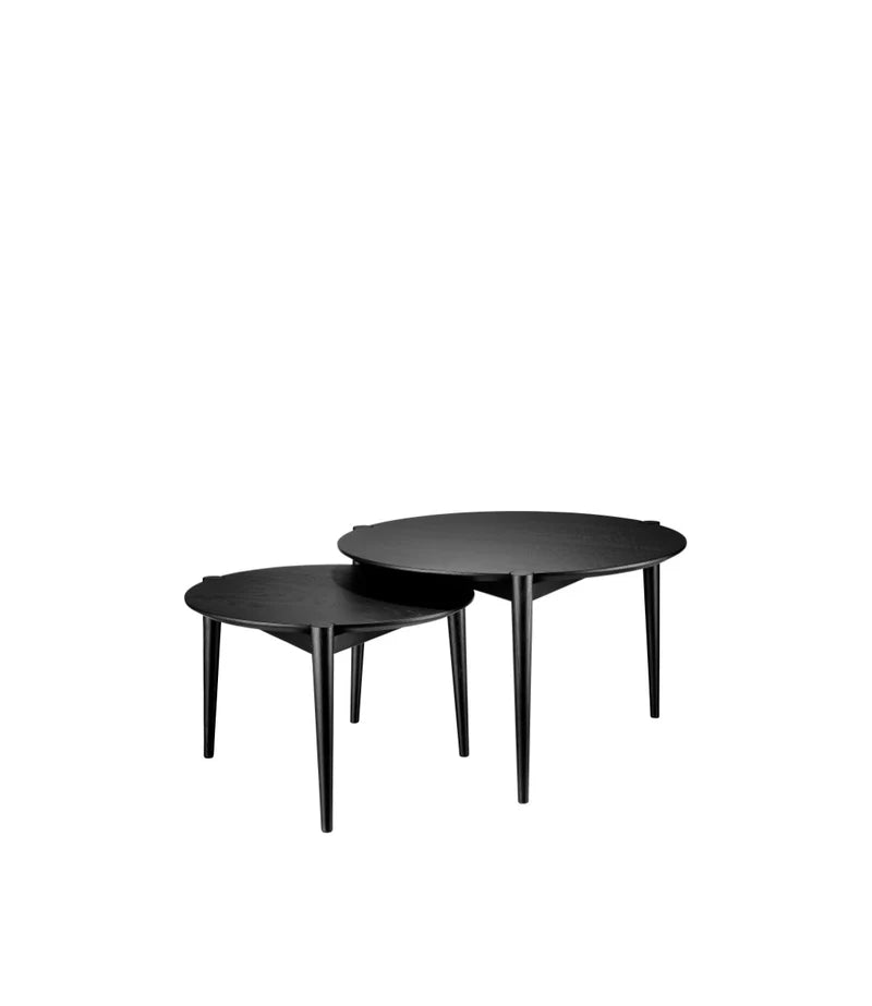 FDB Møbler D102 Søs Coffee Table โต๊ะกลางไม้ oak ทรงกลม ออกแบบโดย Stine Lundgaard Weigelt