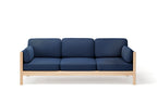 Karimoku New Standard Castor Lobby Sofa Plus 3-Seater โซฟาไม้โอ๊คญี่ปุ่นดีไซน์มินิมอลโดย BIG-GAME