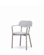 เก้าอี้ Karimoku New Standard Castor Armchair Plus Pad เก้าอี้ไม้โอ๊คญี่ปุ่นพร้อมที่วางแขนและเบาะนั่ง เหมาะสำหรับโต๊ะอาหาร ห้องประชุม และพื้นที่ใช้งานภายใน