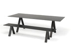 Karimoku New Standard Spectrum Bench 220 ม้านั่งไม้โอ๊คดีไซน์มินิมอลสำหรับโต๊ะ Spectrum ออกแบบโดย Geckeler Michels