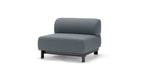 Karimoku New Standard Elephant Sofa 1-Seater Bench โมดูลโซฟาเบาะบุผ้าฐานไม้เกาลัด ออกแบบโดย Christian Haas