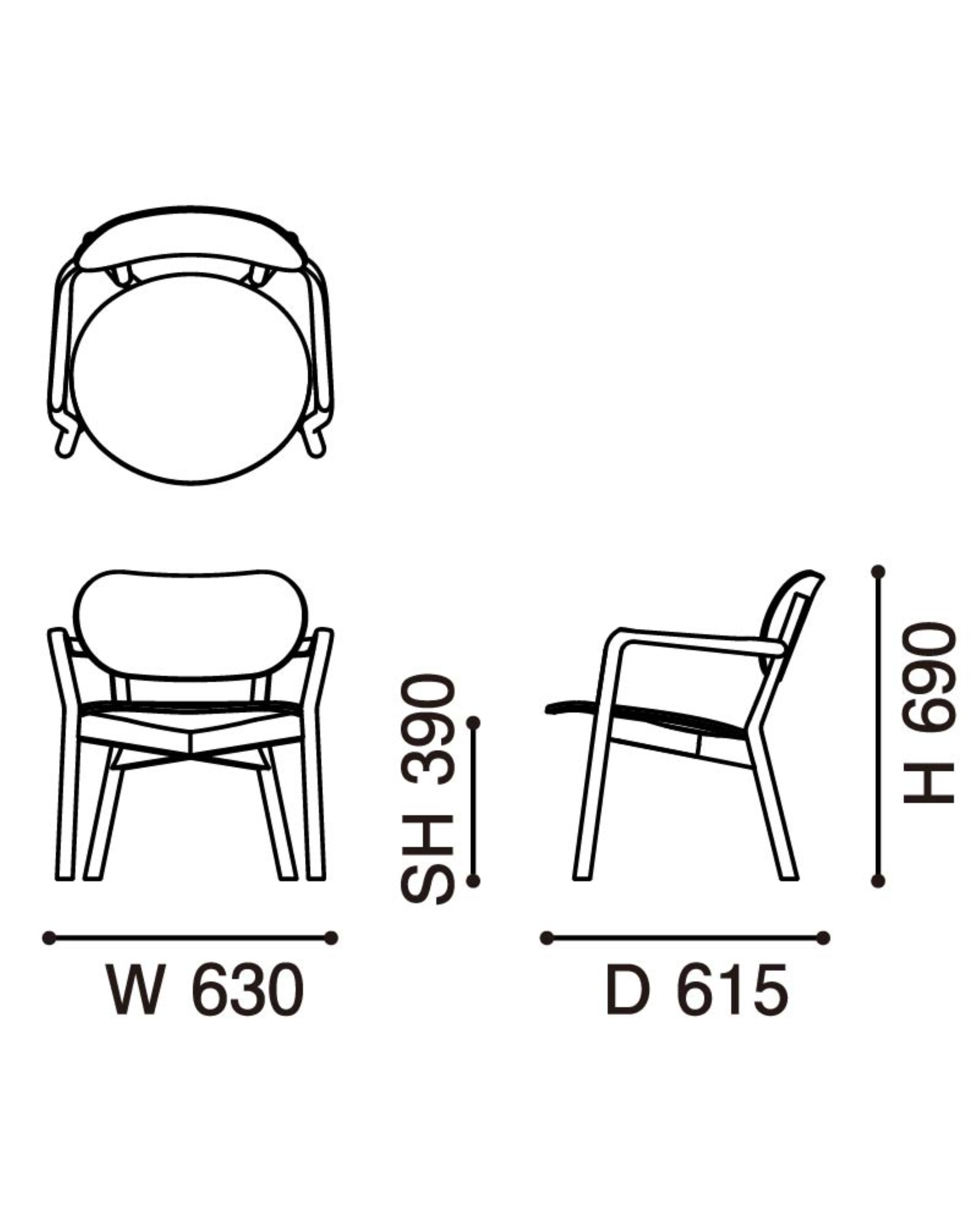 Karimoku New Standard Castor Low Chair เก้าอี้เลานจ์ไม้โอ๊คญี่ปุ่นดีไซน์เรียบ สำหรับมุมนั่งเล่นและพื้นที่พักผ่อน