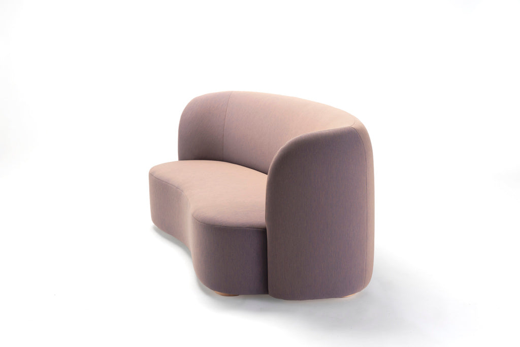 Karimoku New Standard Polar Sofa 2-Seater โซฟาเบาะบุผ้าฐานไม้โอ๊ค ออกแบบโดย Moritz Schlatter