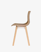 Case Furniture Loku Chair เก้าอี้ไม้อัดขึ้นรูปสามมิติ ดีไซน์โค้งลื่นแบบญี่ปุ่น มีให้เลือกไม้โอ๊คหรือวอลนัต บนโครงไม้ทรงเพรียว นั่งสบายและน้ำหนักเบา