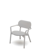 Karimoku New Standard Castor Low Chair Pad เก้าอี้เลานจ์ไม้โอ๊คญี่ปุ่นพร้อมเบาะหุ้มผ้า ดีไซน์เรียบ สำหรับพื้นที่พักผ่อนและพื้นที่รับรอง