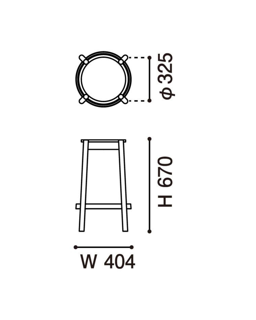 Karimoku New Standard Castor Bar Stool สตูลบาร์ไม้โอ๊คญี่ปุ่นดีไซน์เรียบ พร้อมที่พักเท้าเสริมเหล็ก เหมาะสำหรับเคาน์เตอร์ครัว คาเฟ่ และบาร์