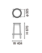 Karimoku New Standard Castor Bar Stool สตูลบาร์ไม้โอ๊คญี่ปุ่นดีไซน์เรียบ พร้อมที่พักเท้าเสริมเหล็ก เหมาะสำหรับเคาน์เตอร์ครัว คาเฟ่ และบาร์